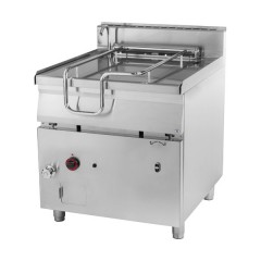 Patelnia przechylna automatyczna gazowa nierdzewne dno 80l 22kW